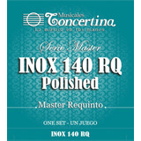 Cuerdas Concertina Requinto Master Inox 140 Rq Polished