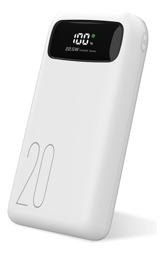 Power Bank 20000mah Usb C Pd 22.5w Carga Rápida