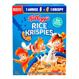 2 Pzs Kelloggs Sin Azucarcereal De Arroz Inflado Rice Kris