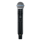 Micrófono Transmisor Shure Slxd2/b58 De Mano Beta58