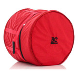 Bag De Bumbo Batera Clube Bc The Red 20¨ Em Nylon 600 Cor Vermelho