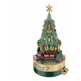 Caja De Música Giratoria Árbol Navidad, Regalo De Navidad