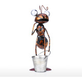 Escultura De Hierro Con Forma De Hormiga Tooarts, Suculenta,