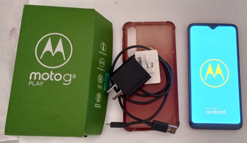 Moto G8 Play, Cargador, Funda, Templado Nuevo Y En Su Caja