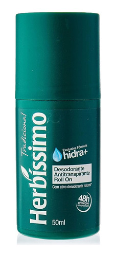 Desodorante Roll On Herbissimo Tradicional 48h 45g