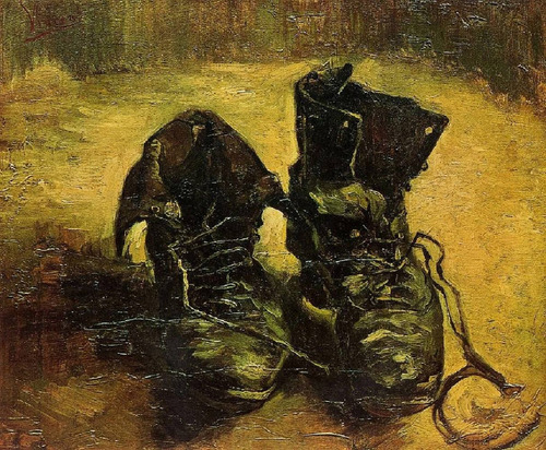 Cuadro   Un Par De Zapatos   Y Otros Van Gogh 40x50