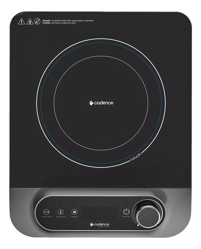 Fogão Cooktop Cadence Elétrica Indução 1 Boca Portátil 