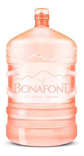 Envase De Bonafont Para Agua 20l. Nuevo Con Tapa Vacio