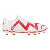 Botines Puma Future Play Fgag Hombre Blanco Jj deportes