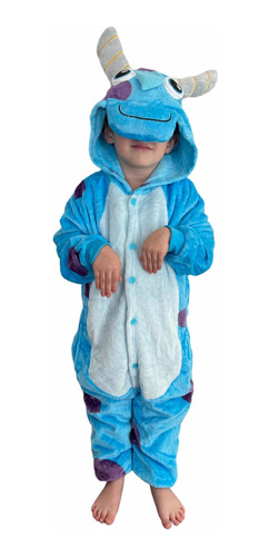 Pijama Mameluco Infantil Unisex Sullivan Monsters Inc