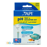 Medidor Test Api Ph Kit C/ajustadores Premium Acuario  Dulce