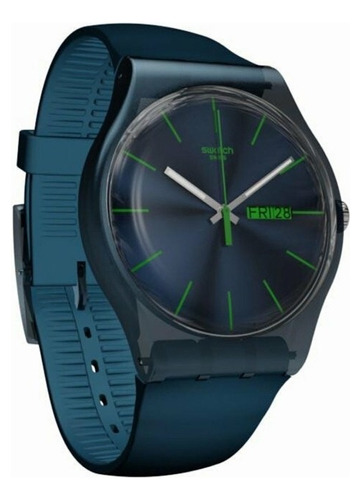 Reloj Swatch Unisex Blue Rebel Suon700 Agente Liniers