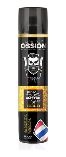 Ossion Laca Escarchada Gold - mL a $86