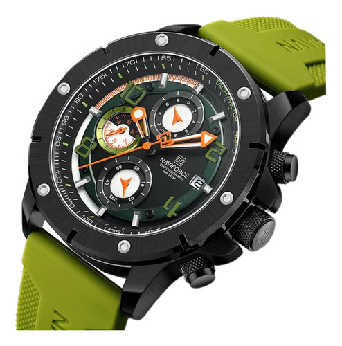 Reloj De Pulso Naviforce Original Hombre Cronografos Activos