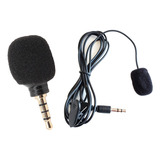 Kit Mini Micrófonos Para Celular Clip Y Cable
