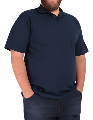 Camisa Polo Plus Size Camiseta Grande Básica Moda Exclusiva