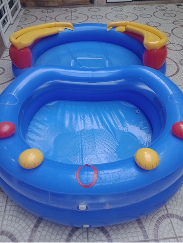 Pileta Inflable Ideal Y Divertida Para Niños!