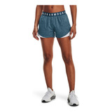 1349125-414 Ua Pantaloneta Mujer Play Up Twist Shorts 3.0