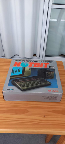 Videogame Console Msx Hotbit Sharp Hb-8000 Revisado Lindo!!