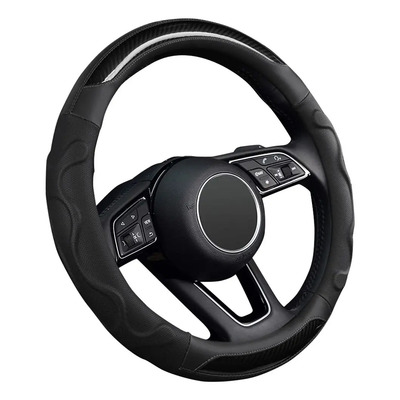 Funda De Volante De Coche Clásica De Fibra De Carbono, 38 Cm | MercadoLibre