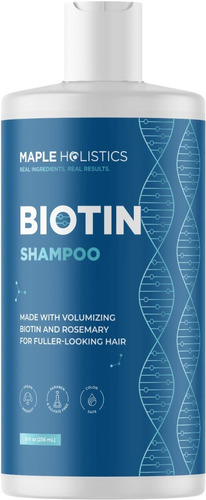 Shampoo Biotina Crecimiento Cabello 236ml Cabello Más Grueso