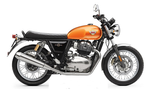 Escapes Deportivo Royal Enfield Gt 650 Jgo X2 Bianchi Motos