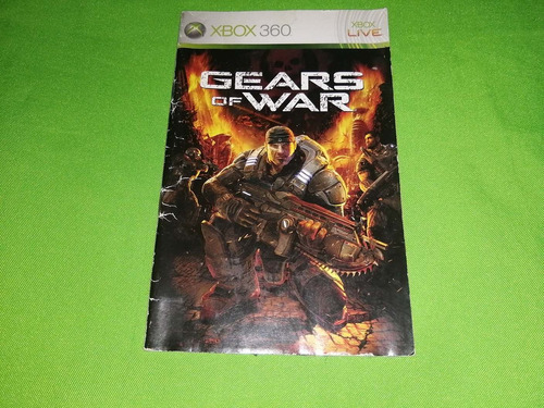 Gears Of War 1 Manual Original 