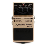 Pedal Para Guitarra E Contrabaixo Aw 3 Dynamyc Wah Boss