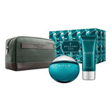 Set De Regalo Bvlgari Aqua Standard Edt 100 Ml Para Hombre,