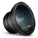 52mm 0.43x Altura Photo Professional Hd Wide Angle Lens (w/ Macro Portion) For Nikon D5300 D5200 D5100 D3300 D3200 D3100 D3000 Dslr Cameras