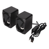 Altavoces De Pc Con Cable Alimentados Por Usb, Altavoz De Es