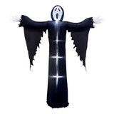1 Inflable De Scream 3.6mts Con Luz Led Ideal Para Halloween