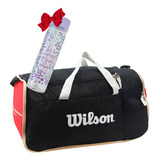 Bolso Deportivo Chico Hombre Wilson Gimnasio Viaje Plegable