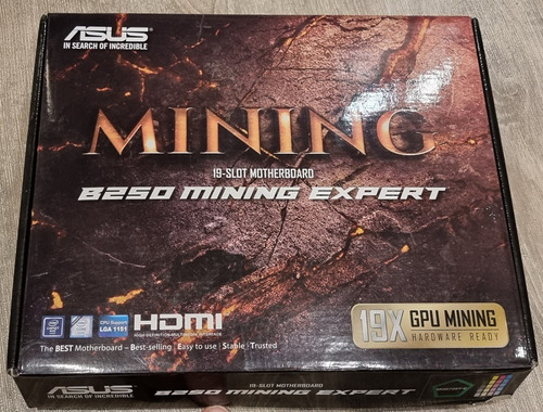 Asus B250 Mining Expert 19, Procesador, Memoria Y 8 Risers