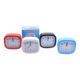 Reloj Maquinaria Silenciosa Análogo Luminoso Silencioso Mesa