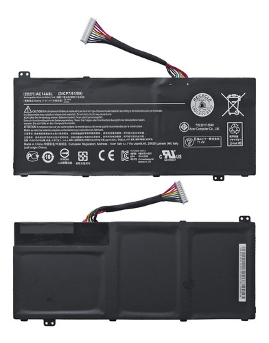 Batería Orig Acer Aspire Vx 15 Vx5-591g-74uk ( N16c7 ) Nueva