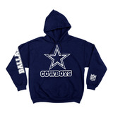 Sudadera Dallas Cowboys Vaqueros De Dallas Nfl Marino