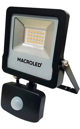 Proyector Con Sensor Movimiento 20w Macroled