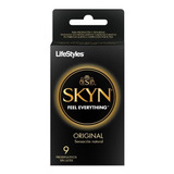 Preservativo Lifestyles Skyn Original De 9 Unidades