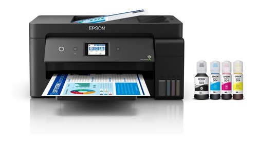 Impresora Multifuncional Epson L14150 Tabloide Wifi Duplex