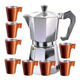 Cafetera Volturno 12p Moka 8 Jarritos Flashy Luminarc