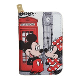 Cartera Tarjetero Bolso De Mano Disney Mickey Minnie