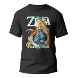 Polera Princesa De Zelda Gamer Videojuegos Niños Niñas