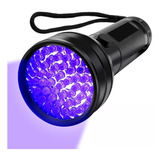 Linterna 51 Led Uv Gadnic Lámpara Uv Detector Luz Negra