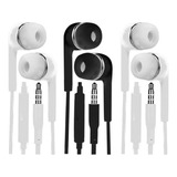 10pz Audifonos 3.5mm Manos Libres In Ear Alambricos Celular