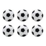 Set 18 Pelotas Taca Taca  32mm Negro / Blanco