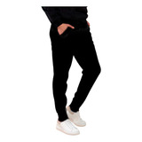 Pantalón Jogging Recto Clásico Con Puño Unisex