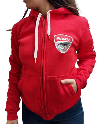 Campera Ducati Mujer (t,s)  - Motordos