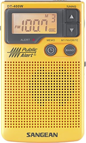 Alerta Meteorológica Digital Sangean Dt-400w Am /fm Radio De