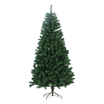 Árbol de Navidad Artificial 2.10 M Verde 1500 Ramas Soporte de Metal Pino Navideño Frondoso Para Interior y Exterior Skygreen | Meses sin interés